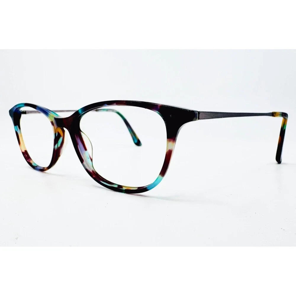 Kirkland Signature Eyeglasses Womens Aqua Tortoise Serendipity 51-16-140